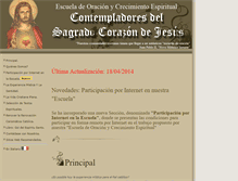 Tablet Screenshot of contempladores.com.ar